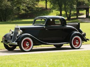 Ford V8 Deluxe 3-Window Coupe by Eddie Meyer